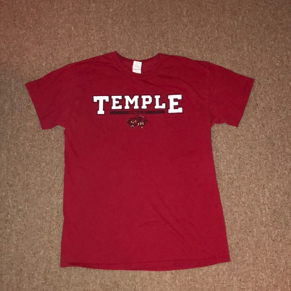TEMPLE UNIVERSITY T SHIRT // SIZE M